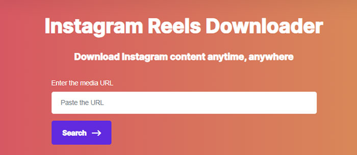 Instagram Reels Downloader