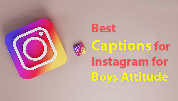 Attitude Captions for boys