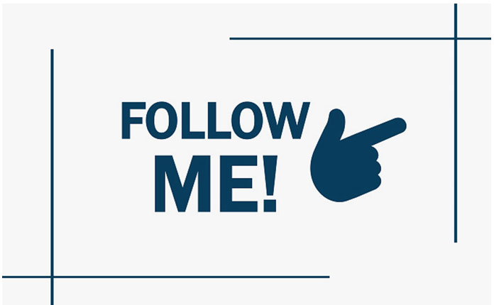 follow me