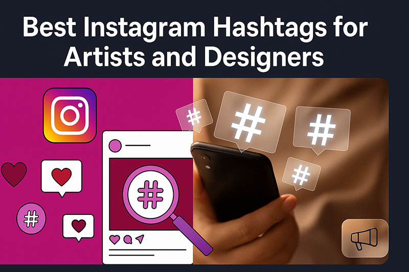 Creative Instagram Hashtags for Artists and Designers