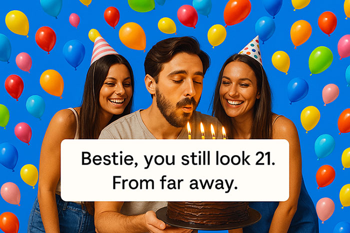 Funny Birthday Captions for Best Friend Birthday Instagram