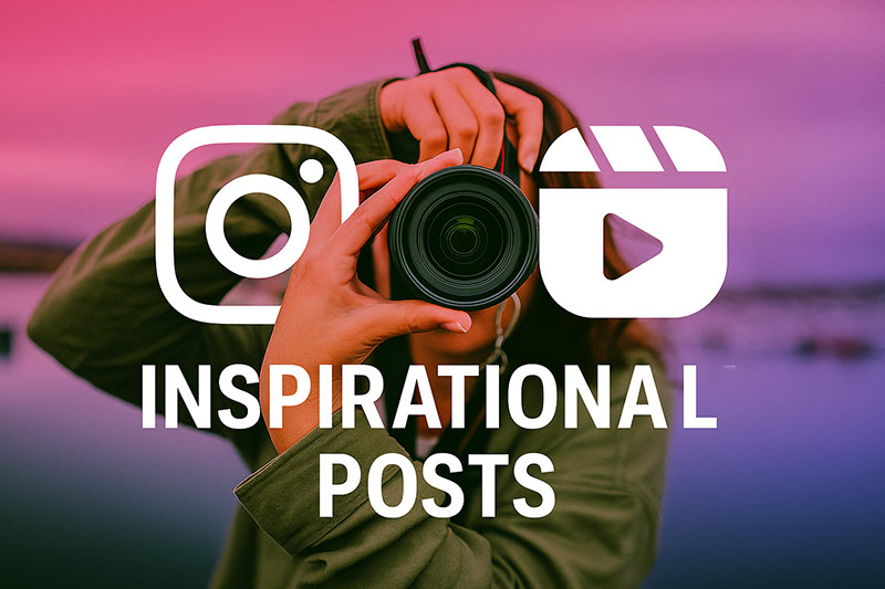 Instagram Content Ideas for Photographers Inspirational Posts