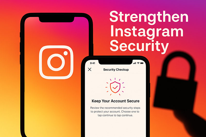 Strengthen Instagram security after recovery so the hack never happens again