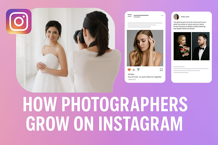 how photographers grow on Instagram
