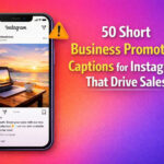 Short Business Promotion Captions for Instagram
